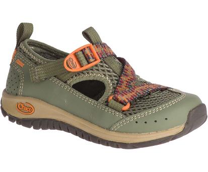 Sandalias Chacos Niños Odyssey Verde España DTYH84651